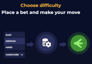 Choose Difficulty Level in Chicken Road 2