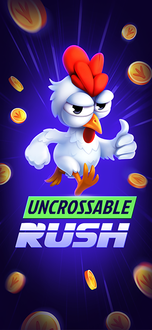 Chicken Road 2 Mobile Game Interface - Eggwina crossing traffic lanes on mobile device